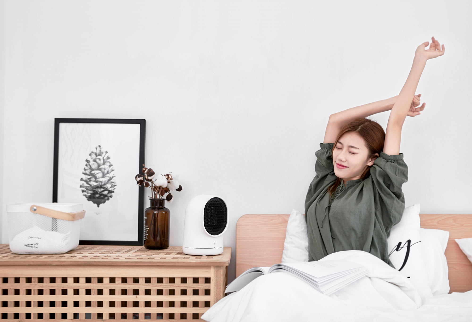 Object orientation，Air heater，stupid，lovely，winter，warm oneself，