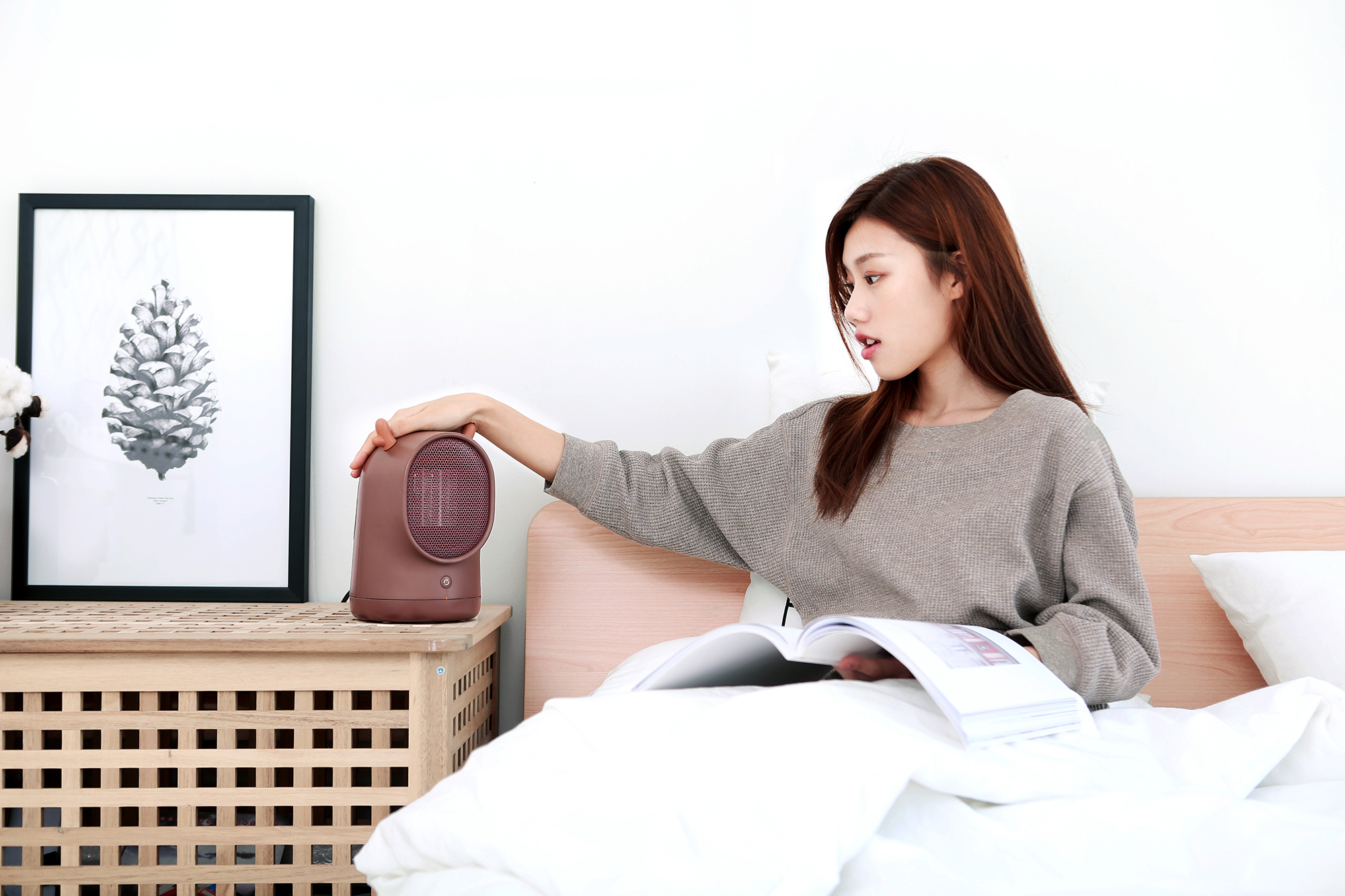 Object orientation，Air heater，stupid，lovely，winter，warm oneself，