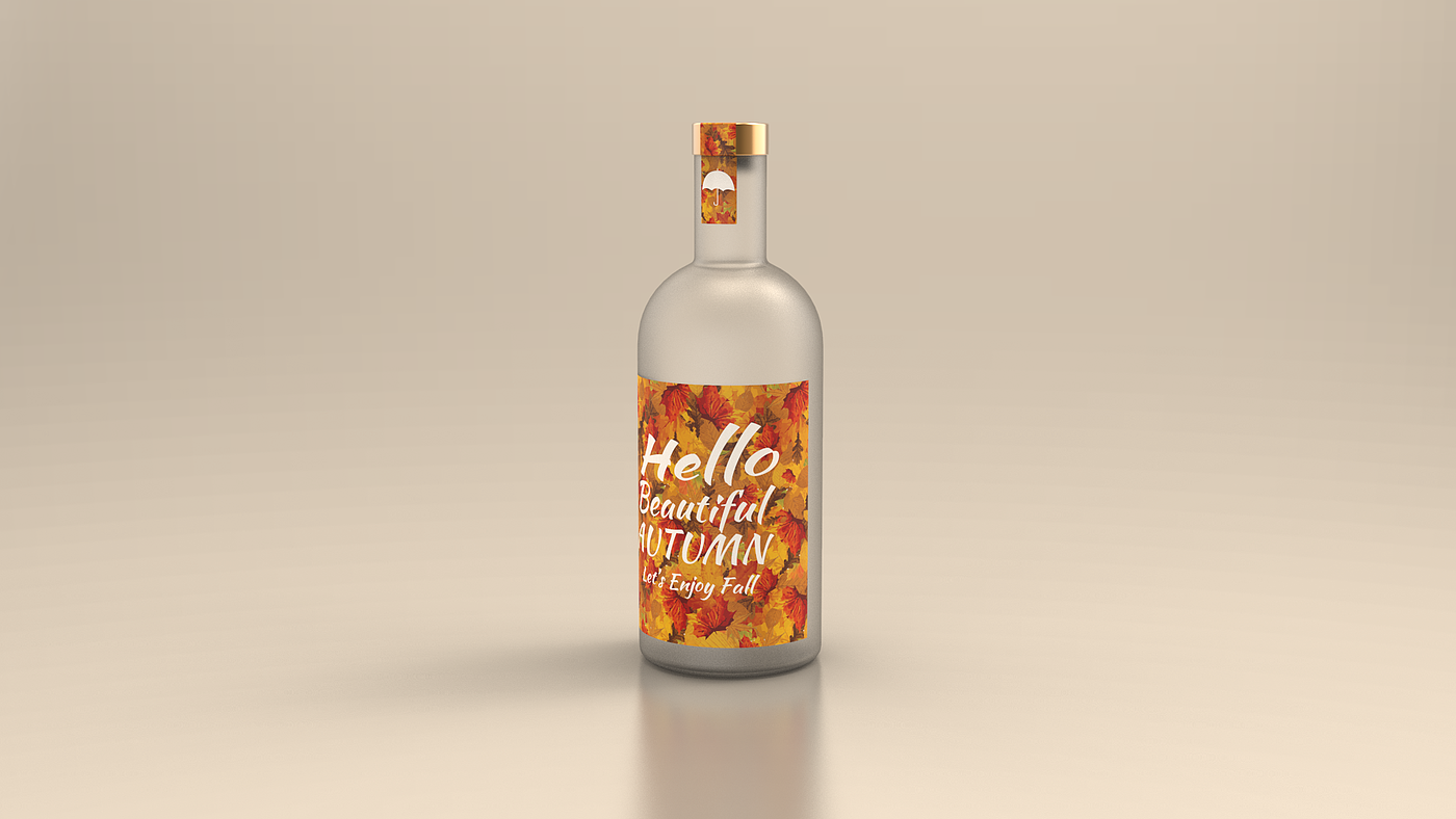 The wine bottle，Rendering exercise，