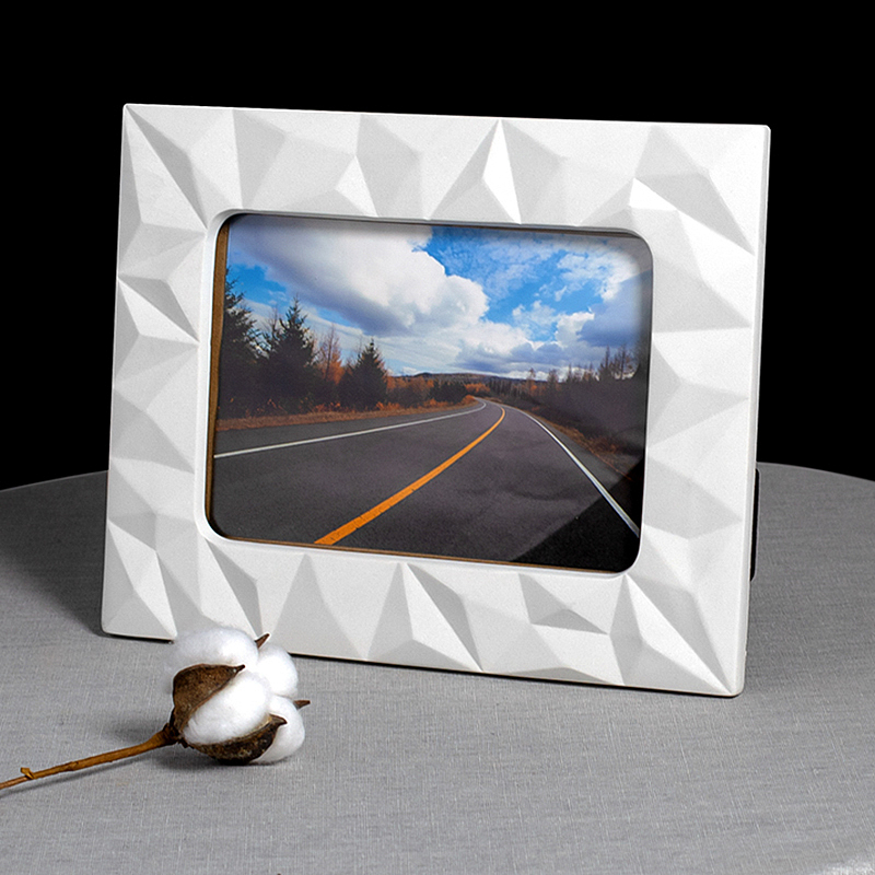 The other side，Cement household photo frame decoration，Creative design of concrete，Nordic simple photo frame，