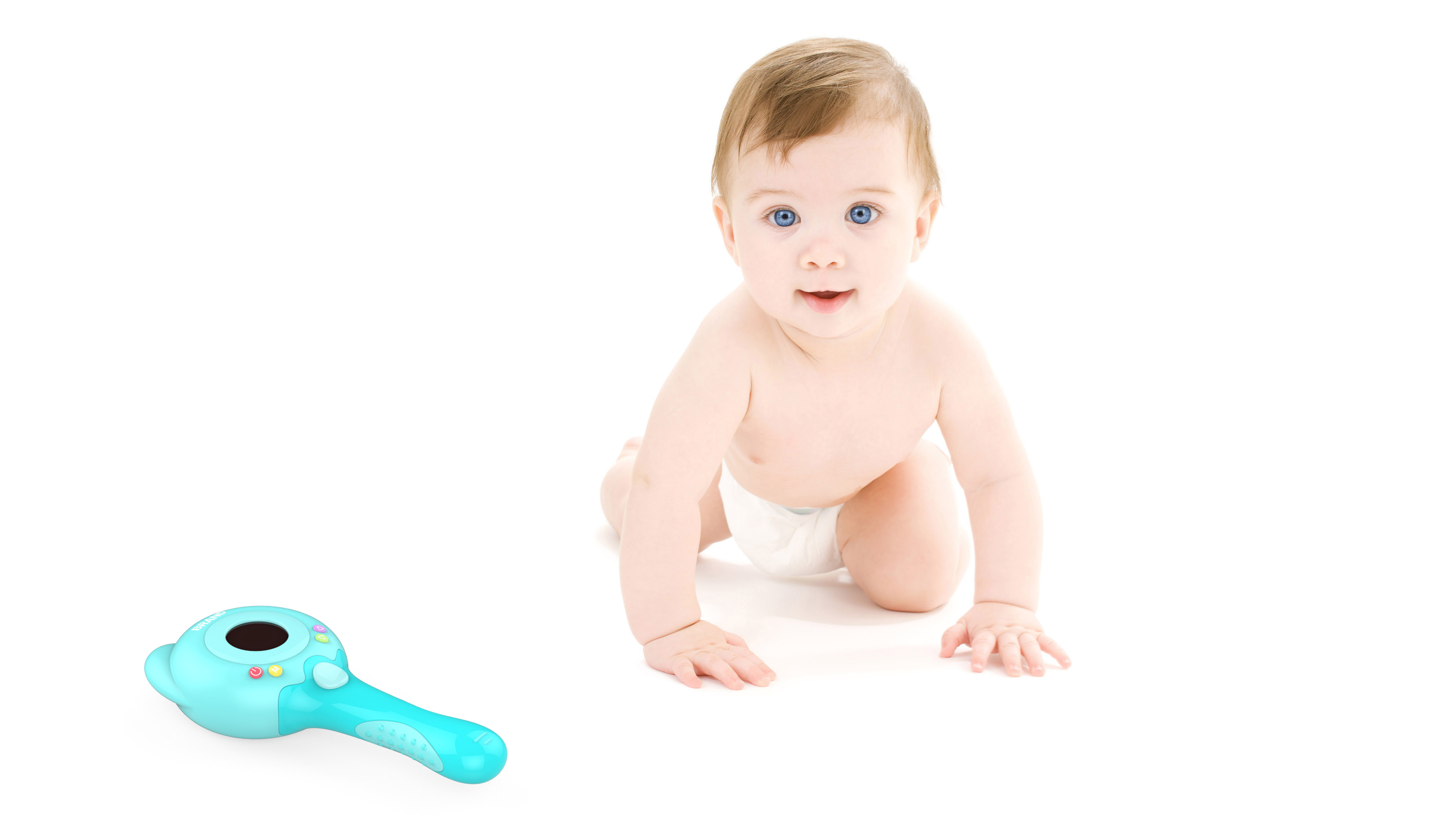 children，The thermometer，originality，infrared，Interesting，thermometer，Render，product design，