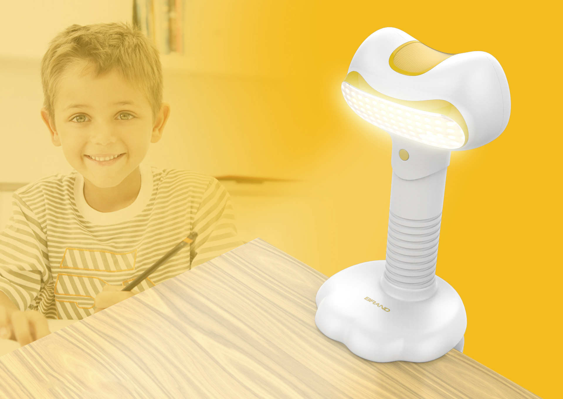 originality，security，Eye protection，Desk lamp，children，Children's products，product design，Render，