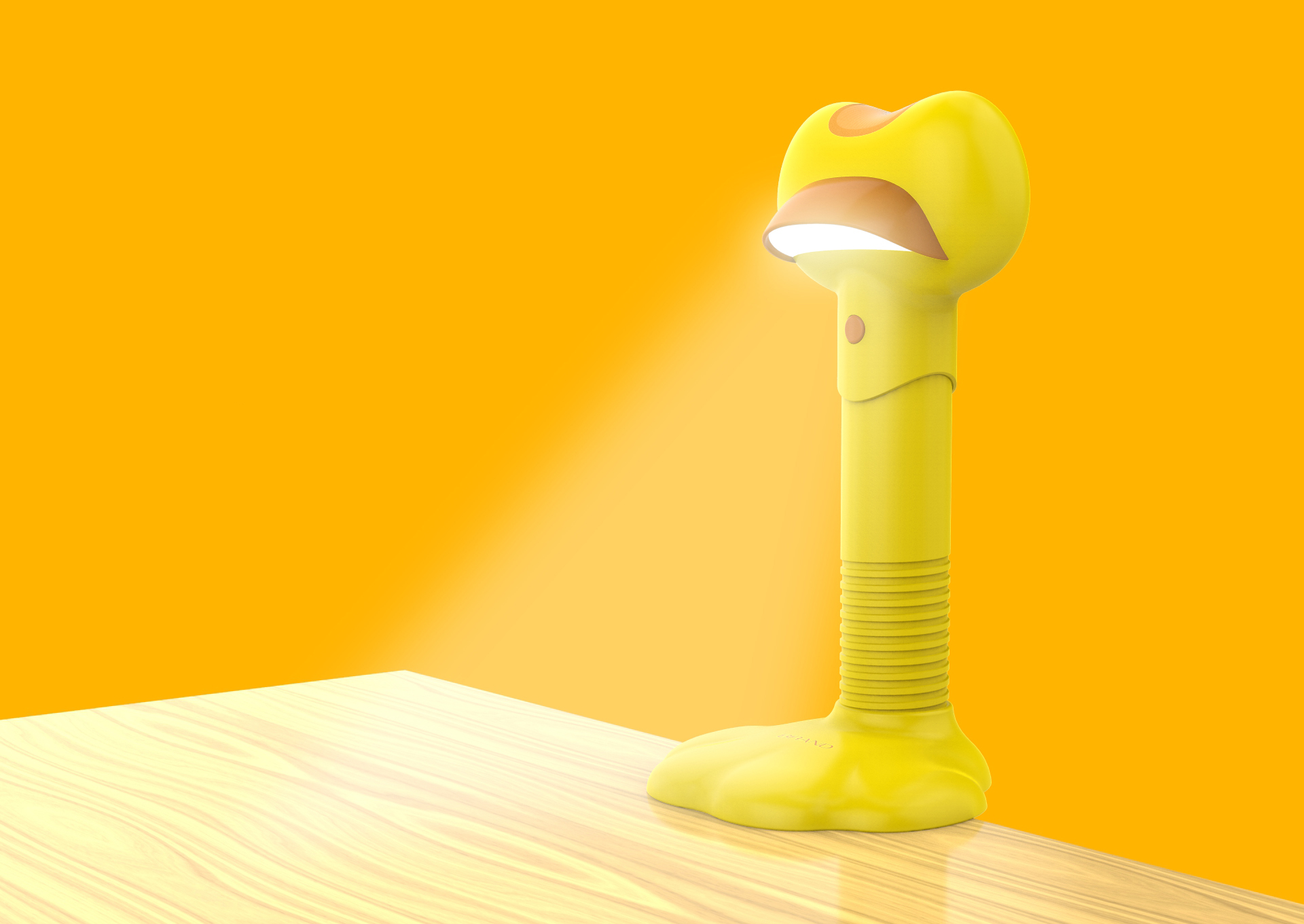originality，security，Eye protection，Desk lamp，children，Children's products，product design，Render，
