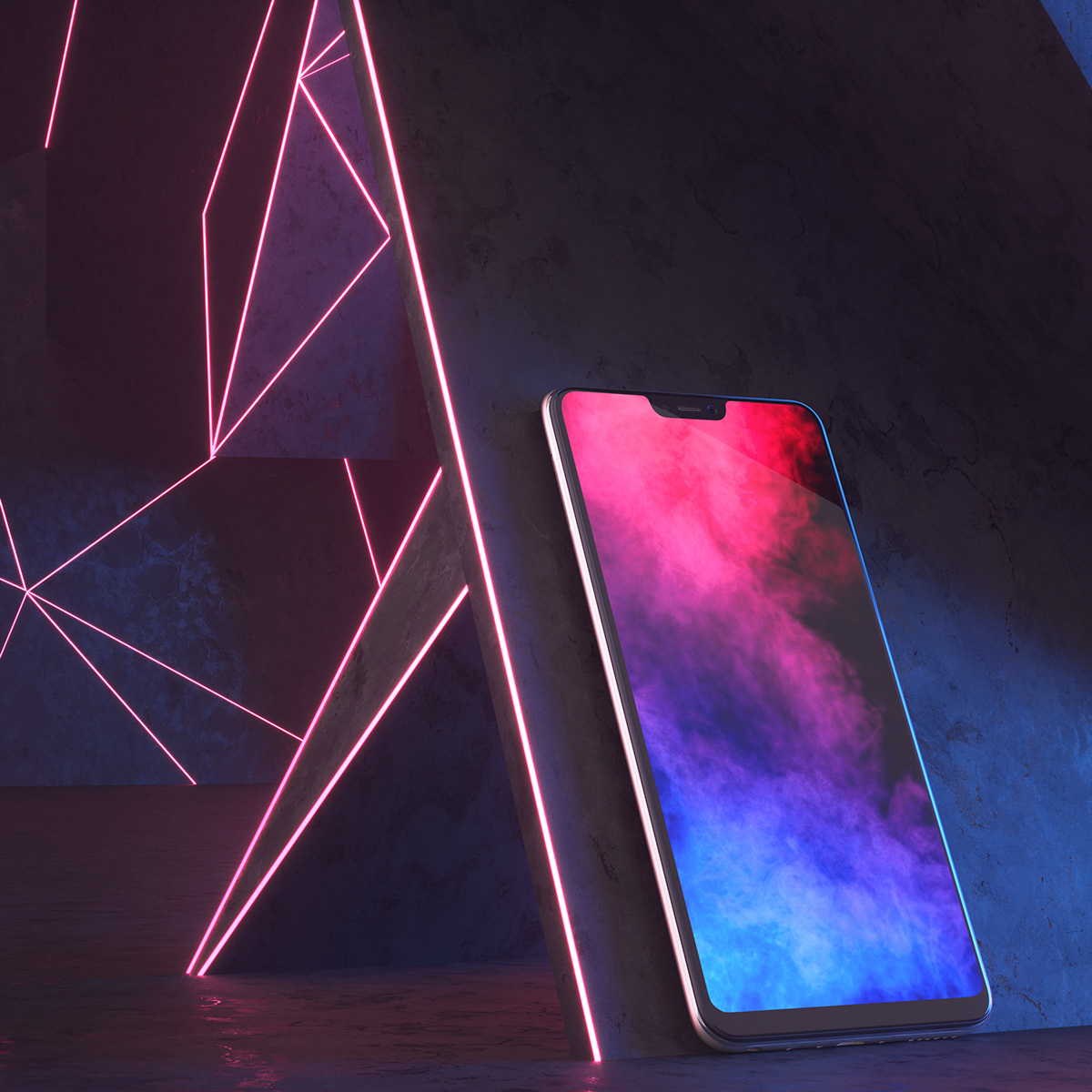 Scene map，design sketch，Render，