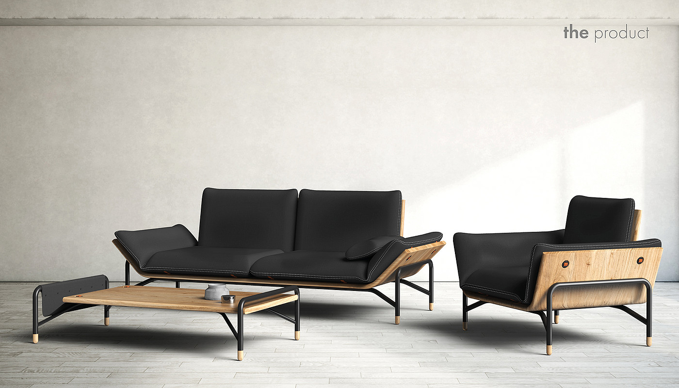 industrial design，sofa，furniture design ，Ramp sofa，ramp sofa，