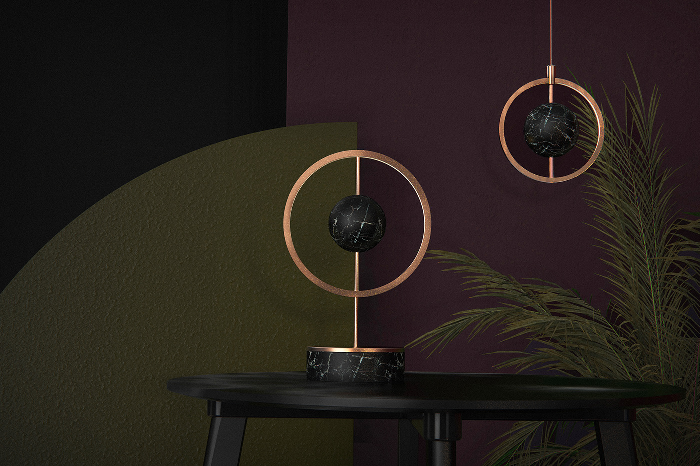 Scene map，design sketch，Render，