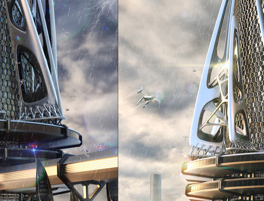 intelligence，conceptual design，Transport port，