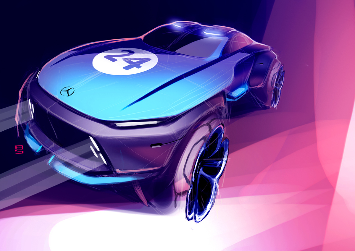 Concept Car，Gorgeous，leading，multi-function，High-tech，Benz，