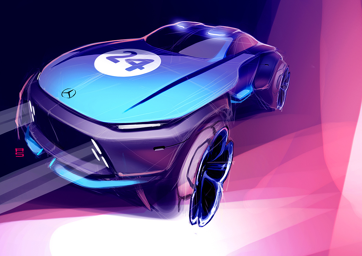 Concept Car，Gorgeous，leading，multi-function，High-tech，Benz，