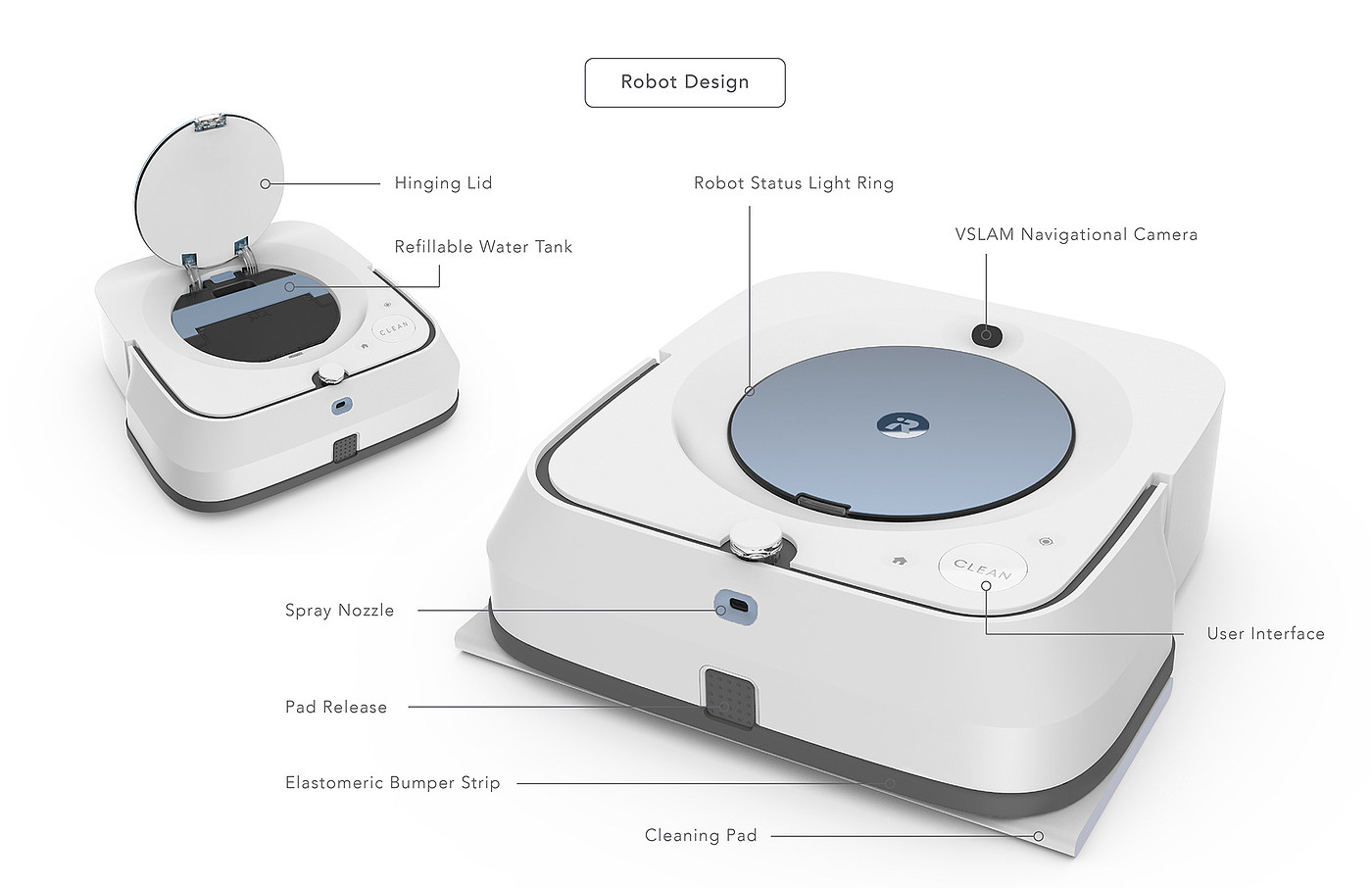 扫地机器人，机器人湿拖把，Irobot Braava喷气机M6，iRobot Braava jet m6，