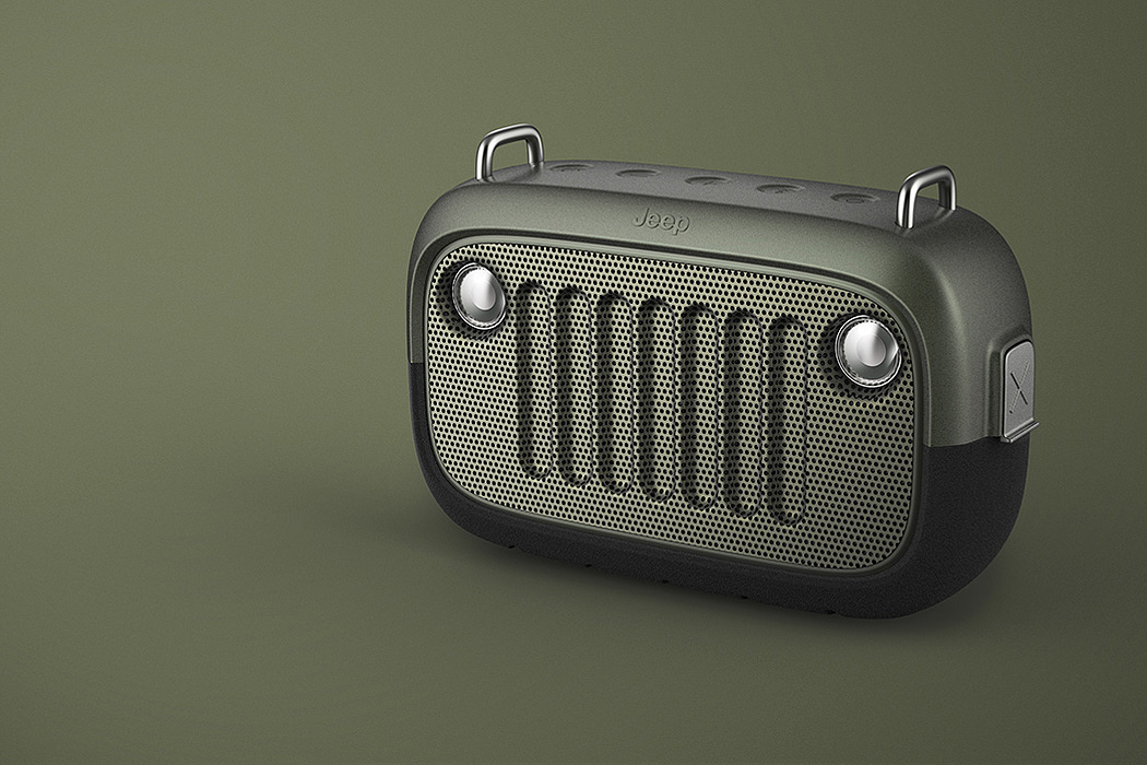 jeep，aluminum frame ，Bluetooth speaker，