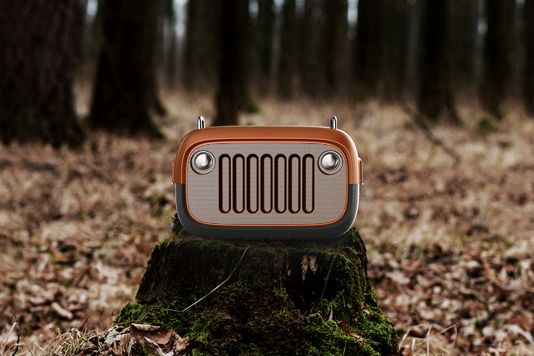 jeep，aluminum frame ，Bluetooth speaker，