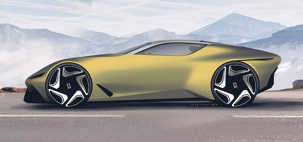Sports car，Electric power，8E8Hyperspeed，Ferrari，VARIATIONS，