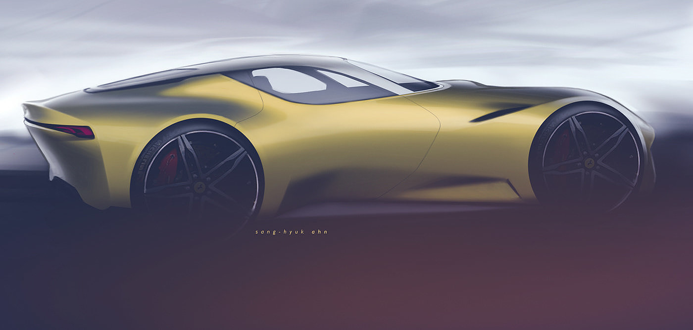 Sports car，Electric power，8E8Hyperspeed，Ferrari，VARIATIONS，