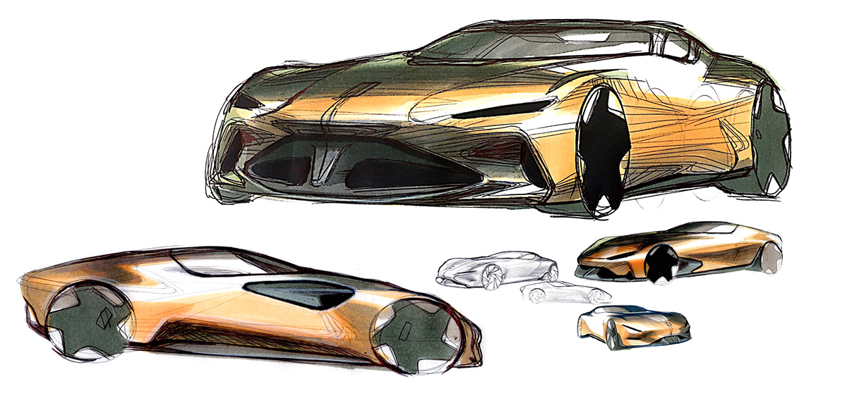 Sports car，Electric power，8E8Hyperspeed，Ferrari，VARIATIONS，