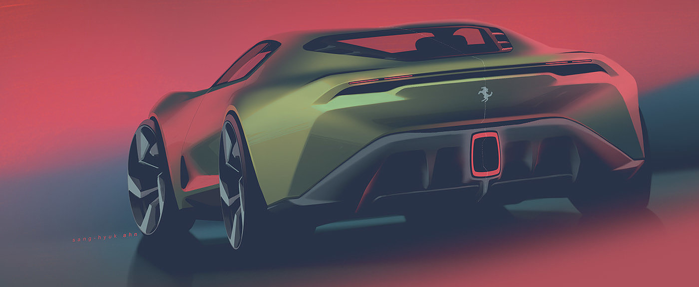 Sports car，Electric power，8E8Hyperspeed，Ferrari，VARIATIONS，
