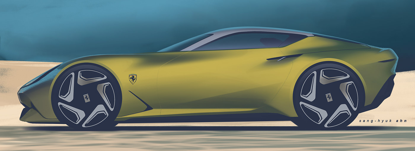 Sports car，Electric power，8E8Hyperspeed，Ferrari，VARIATIONS，