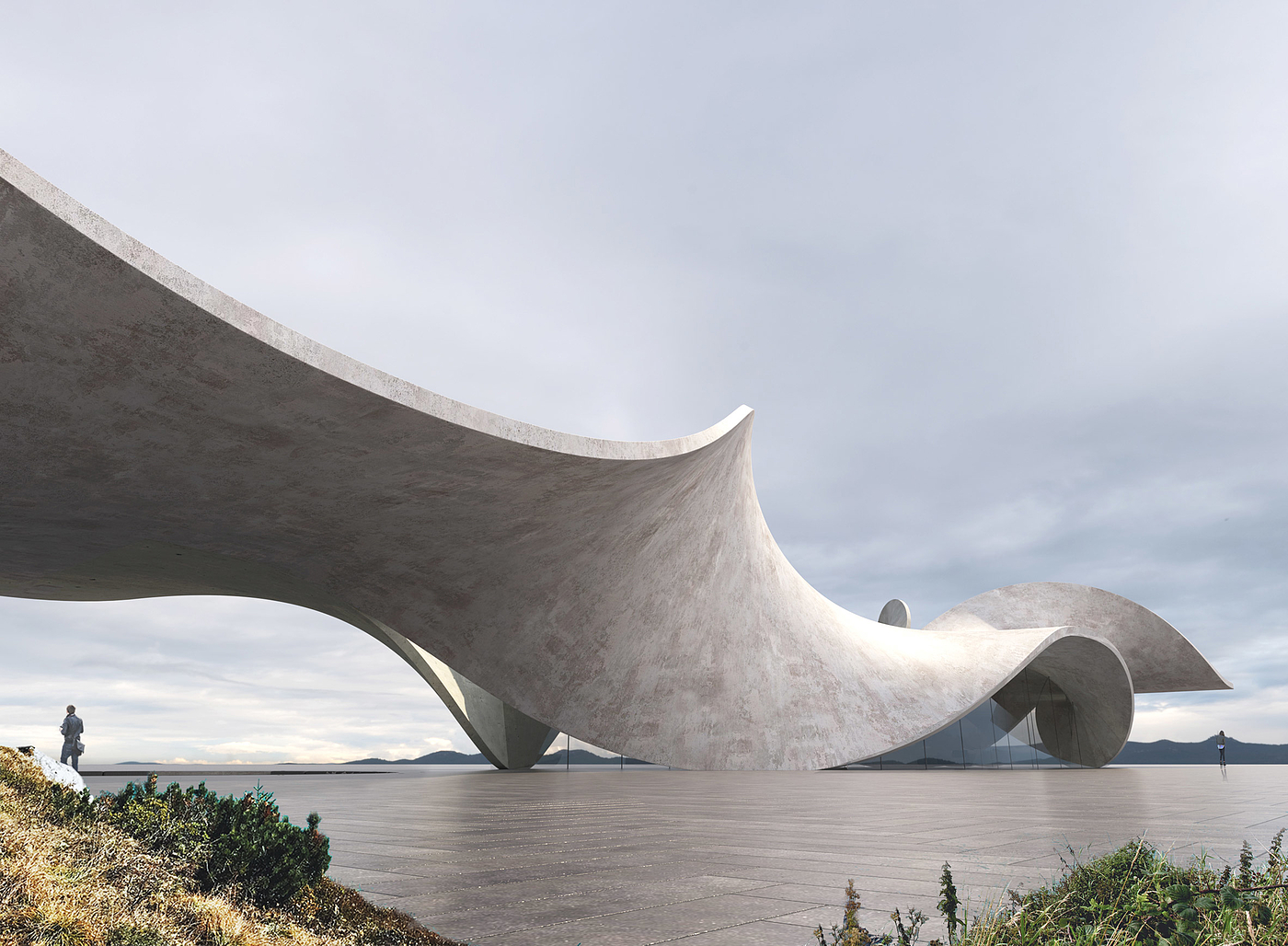mountains and hills，Twist，house，concept，twine，