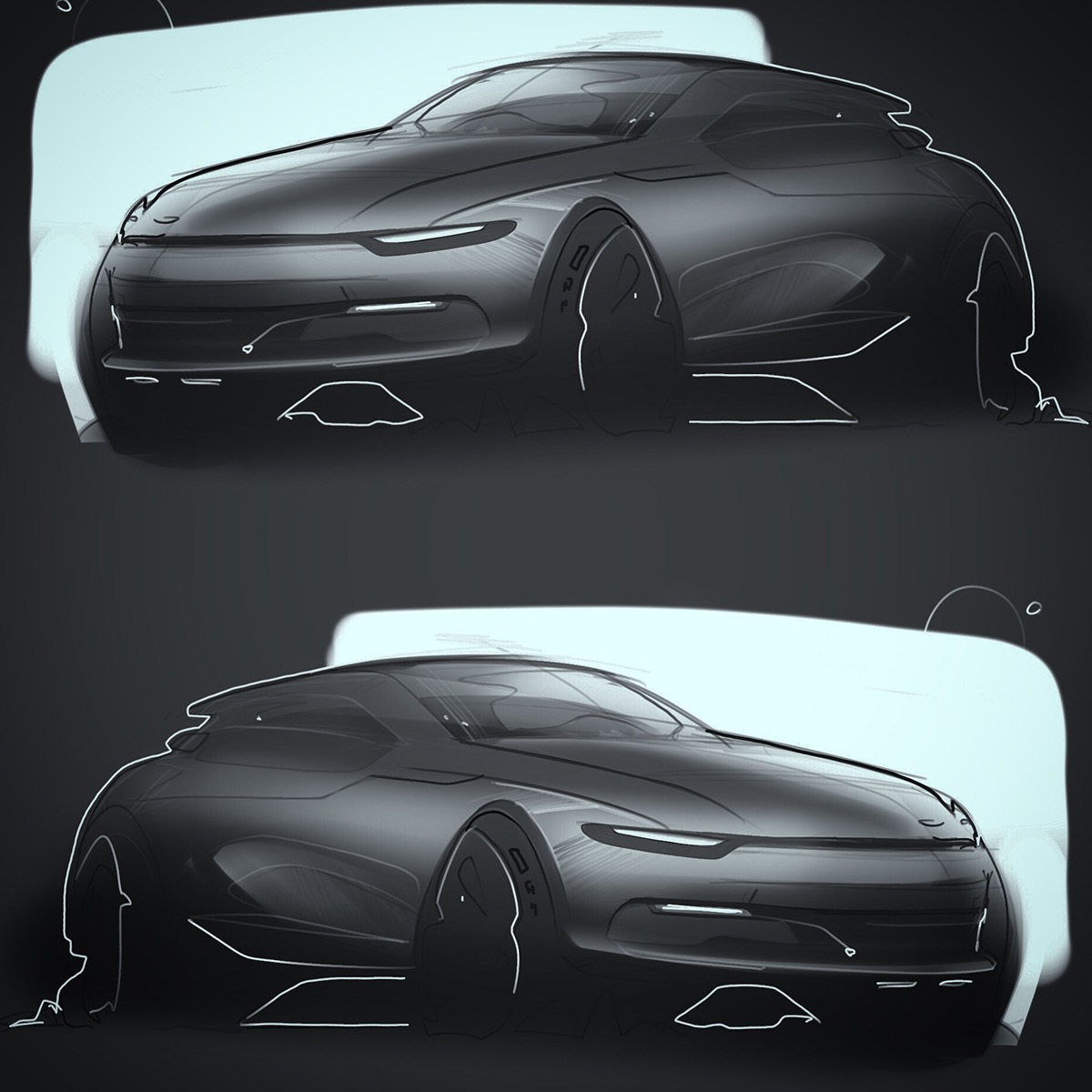 sample reels，sketch，Hand drawn，