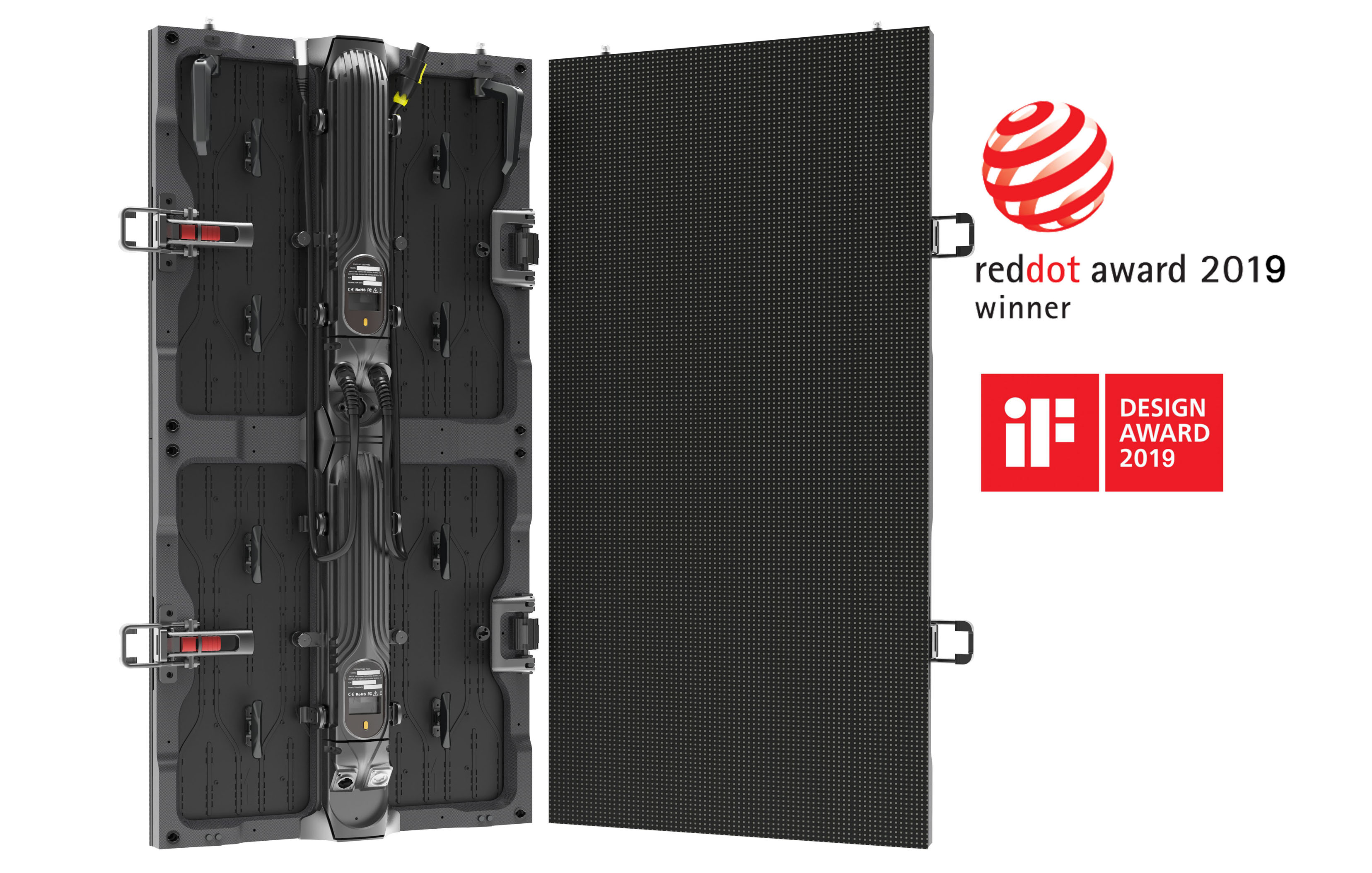 reddot，2019 red dot product design award，LED display screen，H Series，