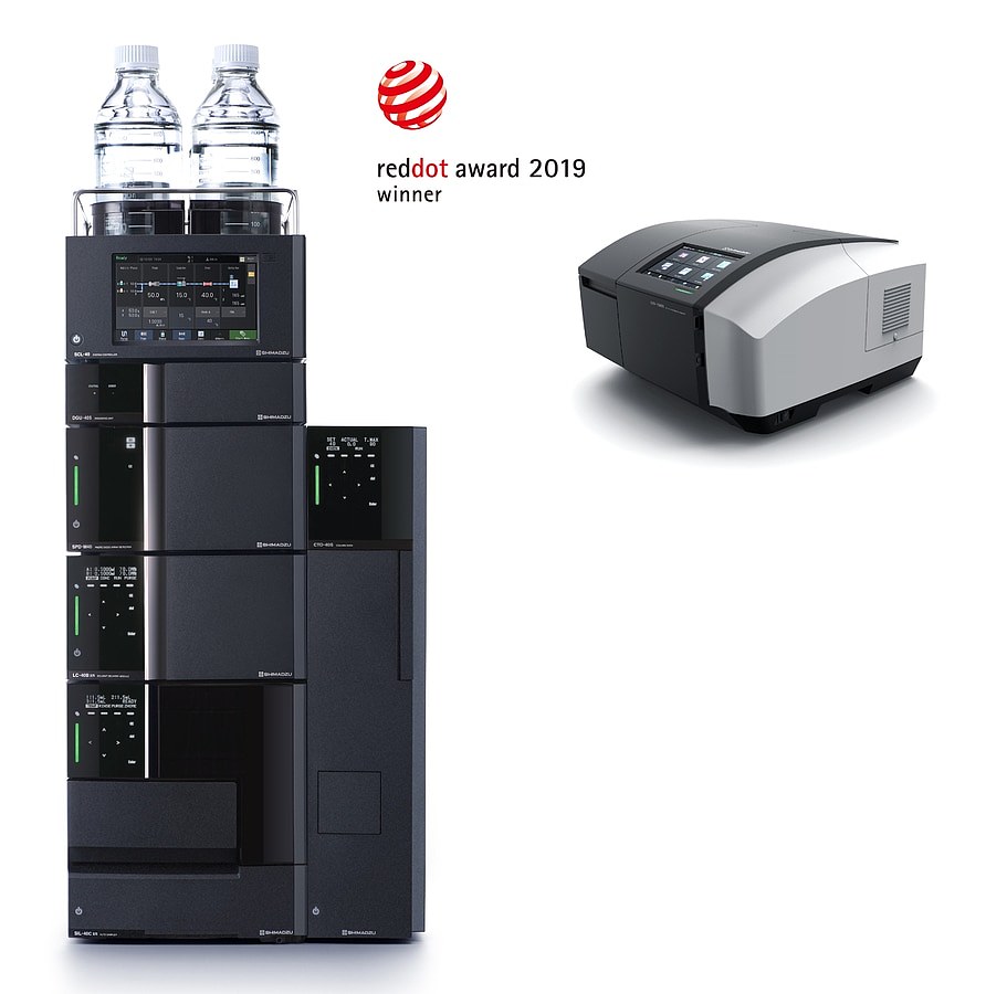 2019 red dot product design award，Nexera，Liquid chromatograph，reddot，