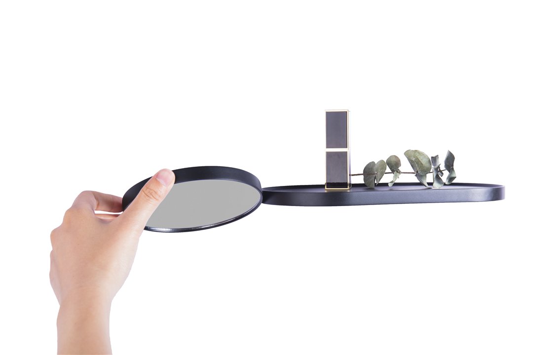 Cosmetic mirror，mirror，Lipstick，keyshot，Render，product design，Receive，Home Furnishing，