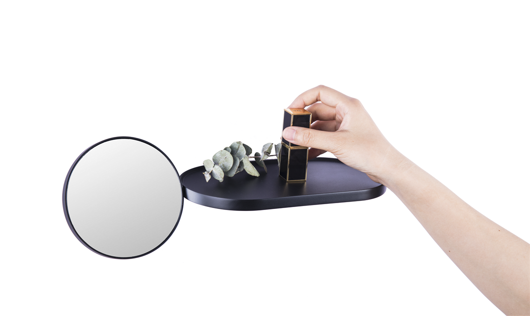 Cosmetic mirror，mirror，Lipstick，keyshot，Render，product design，Receive，Home Furnishing，