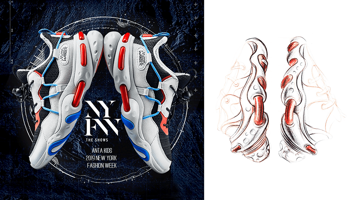 shoes，Anta，fashion，children's shoes，Qi Culture，