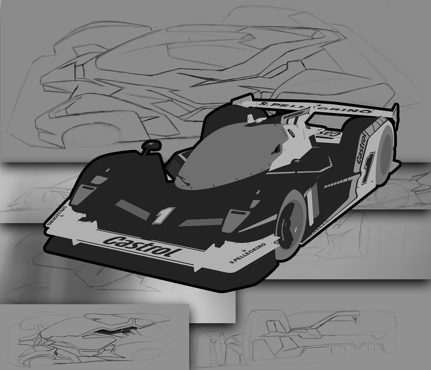 rhinoceros，Lyman style，racing，