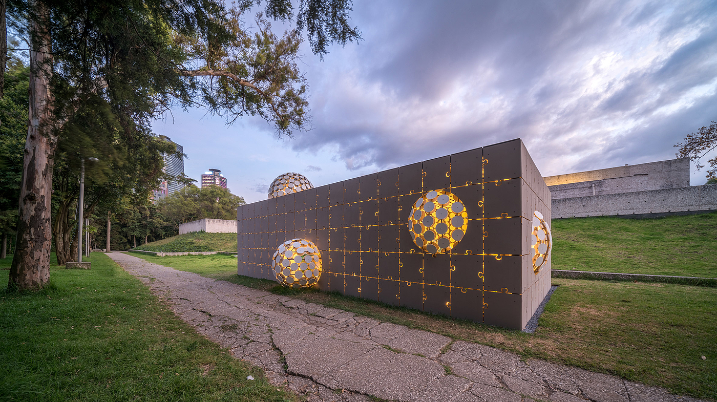 exhibition hall，globular，Jigsaw puzzle，Weather，Mexico Exhibition，