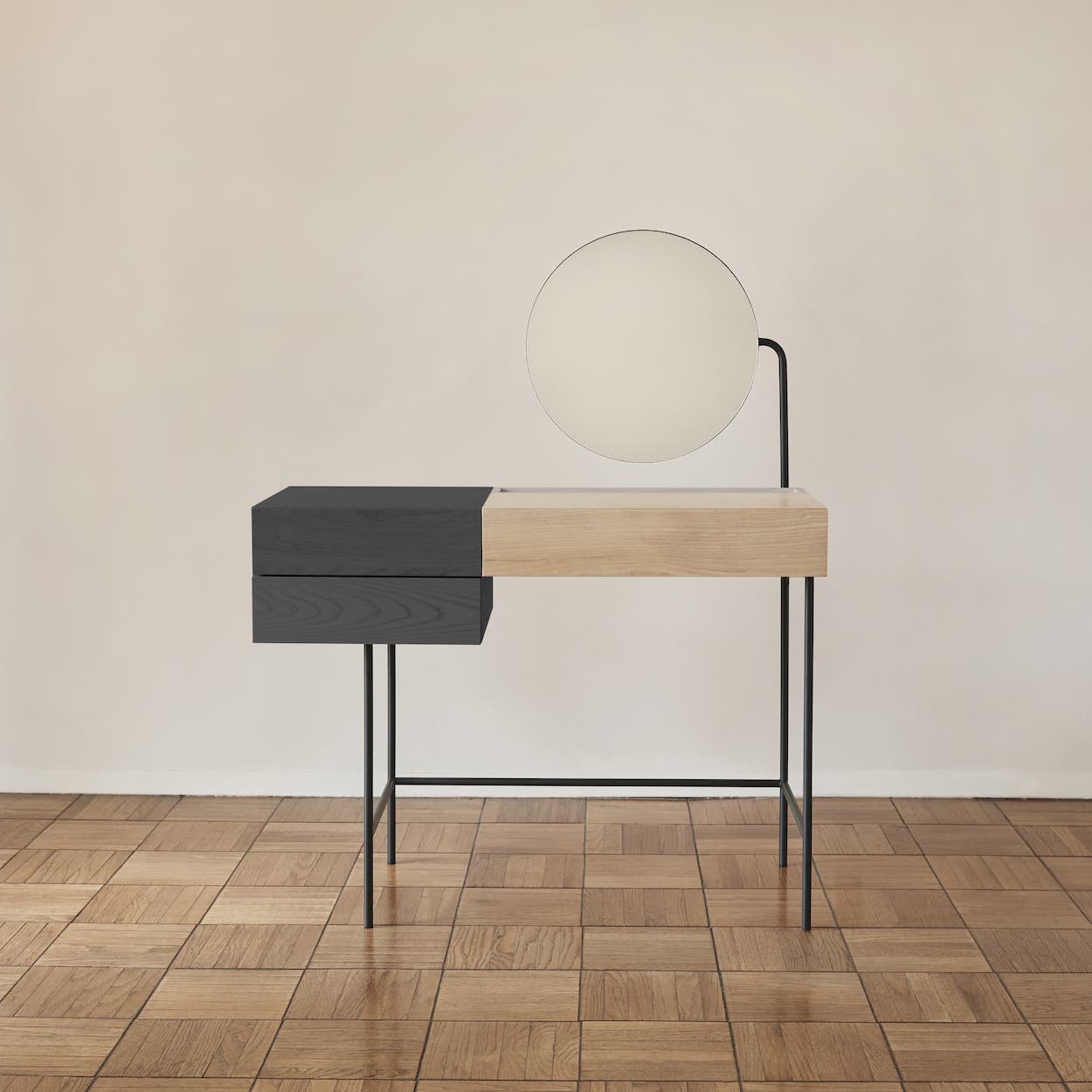 Northern Europe，dresser，Simplicity，Log，