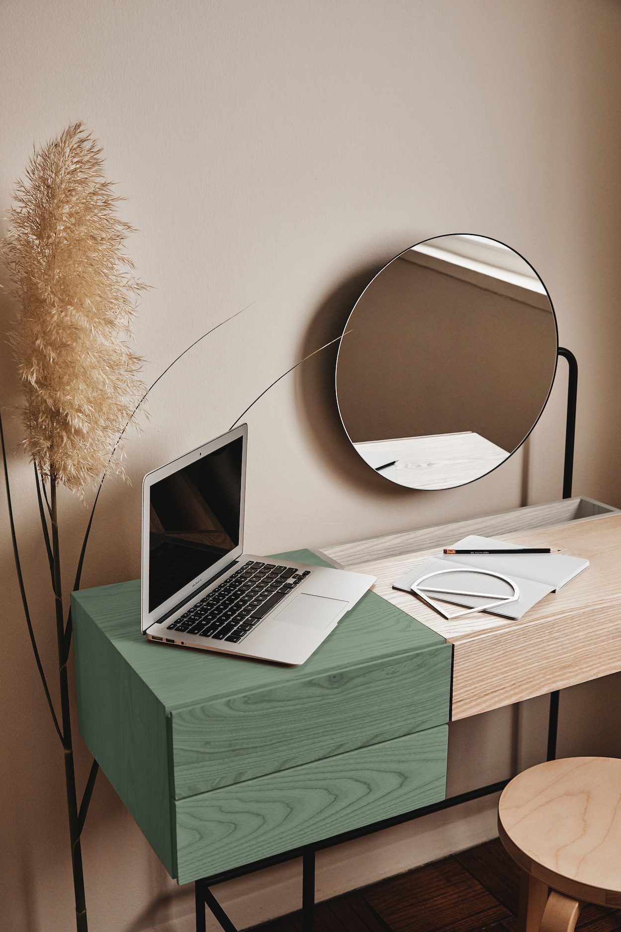 Northern Europe，dresser，Simplicity，Log，