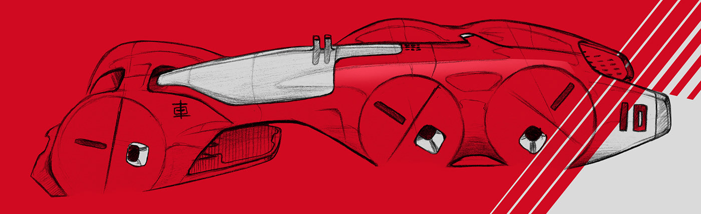 honda，Concept Design，Frederick Le saw，