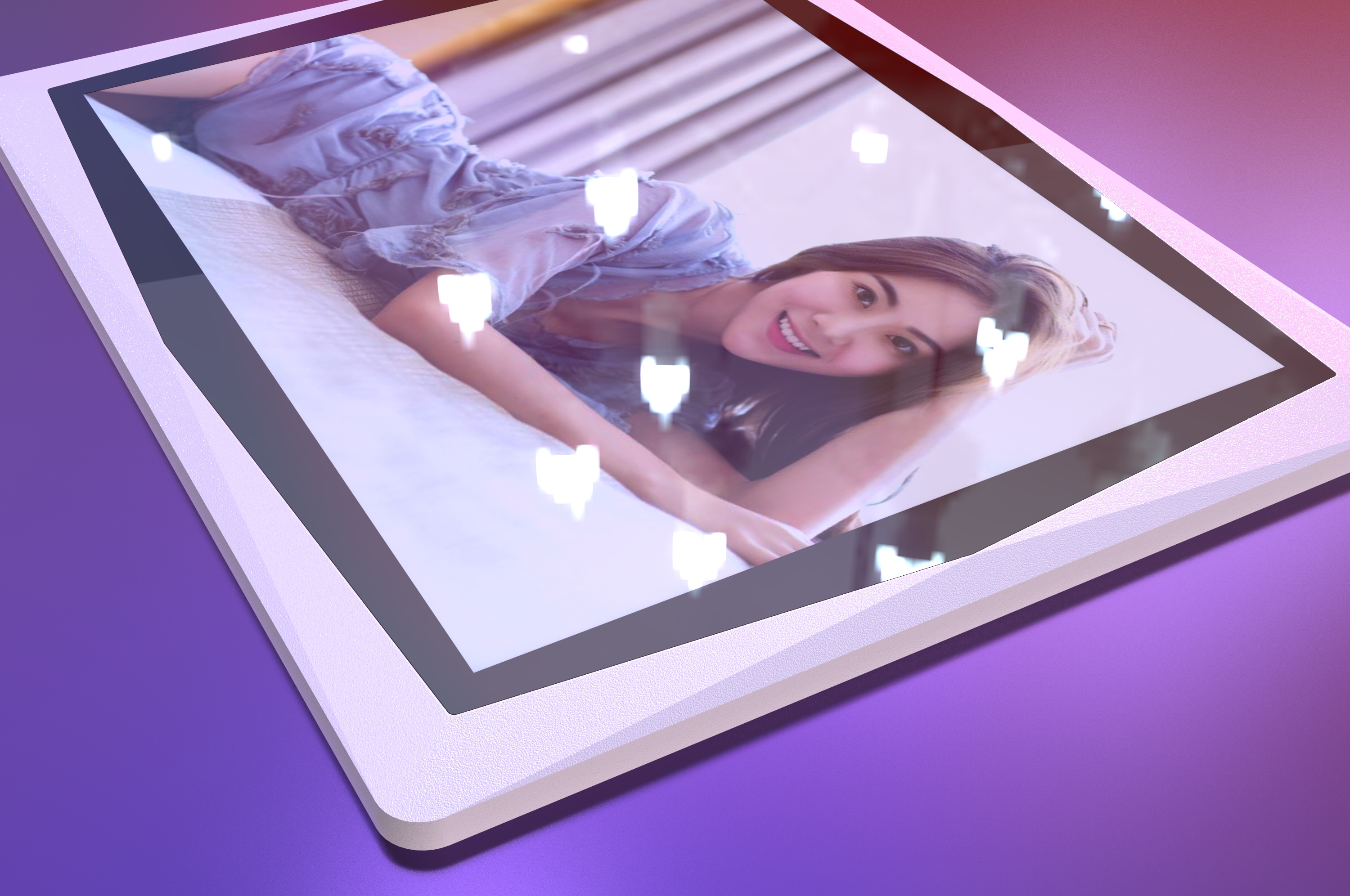Digital photo frame, intelligent photo frame, cloud photo frame，