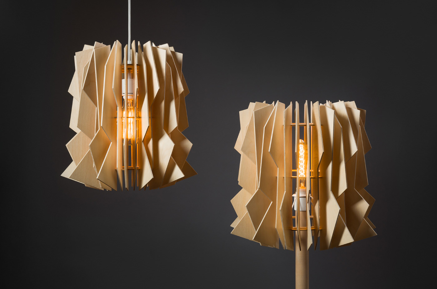 Scandinavia. kgm，a chandelier，Floor lamp，Irregular，