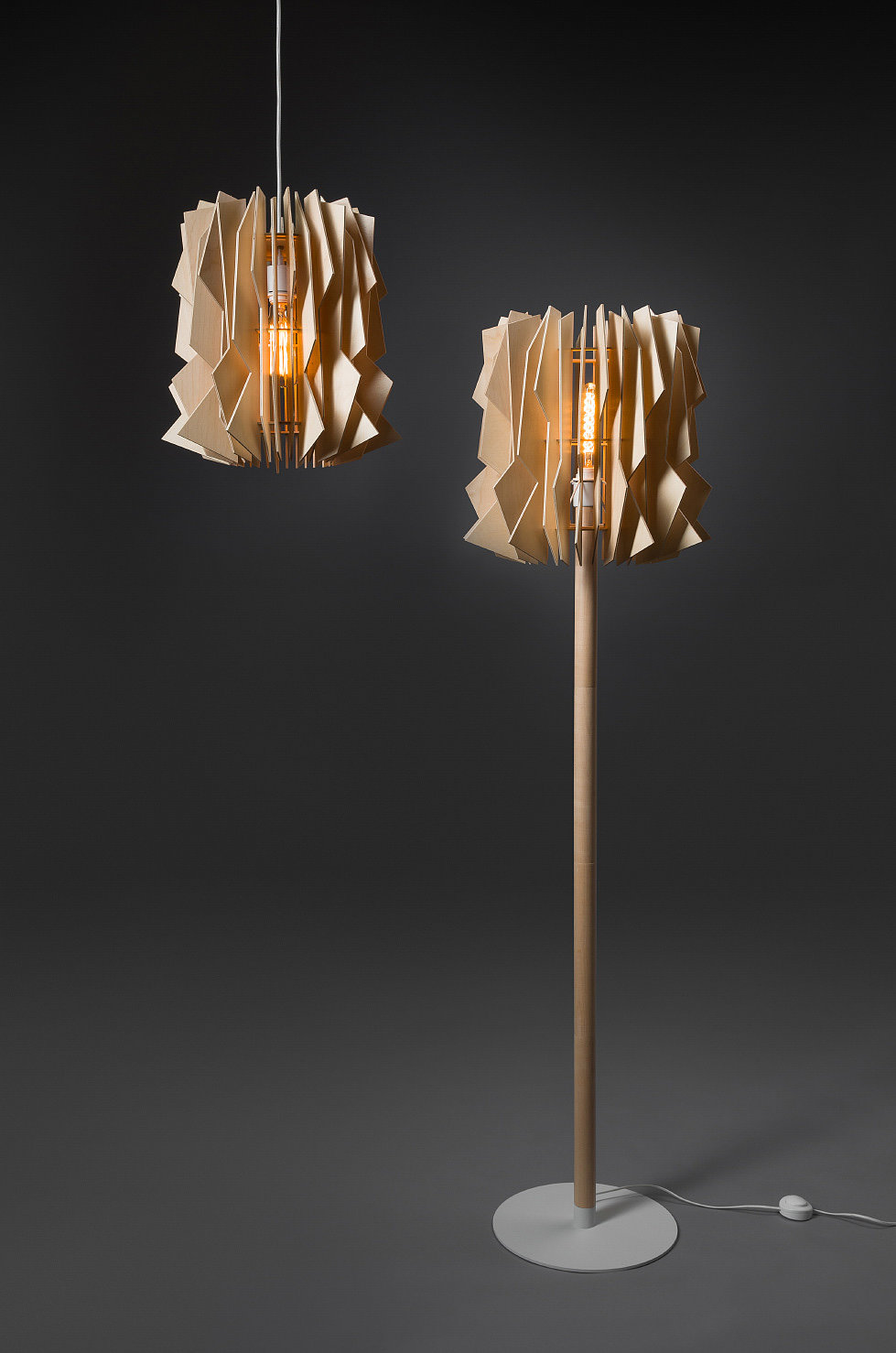 Scandinavia. kgm，a chandelier，Floor lamp，Irregular，