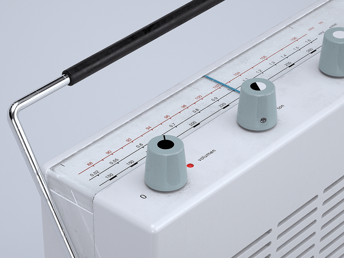 industrial design，Render，modeling，Braun T580，