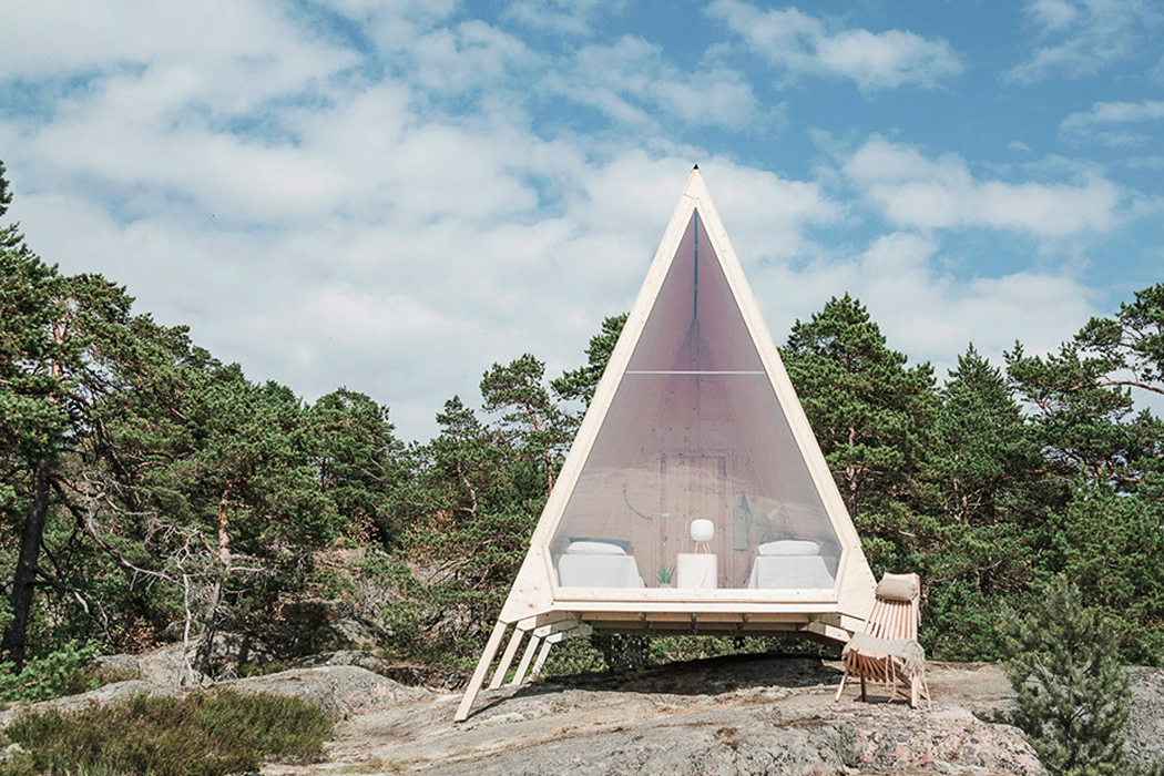 面朝大海,春暖花开!一座环保零排放的度假小屋~ - 普象网