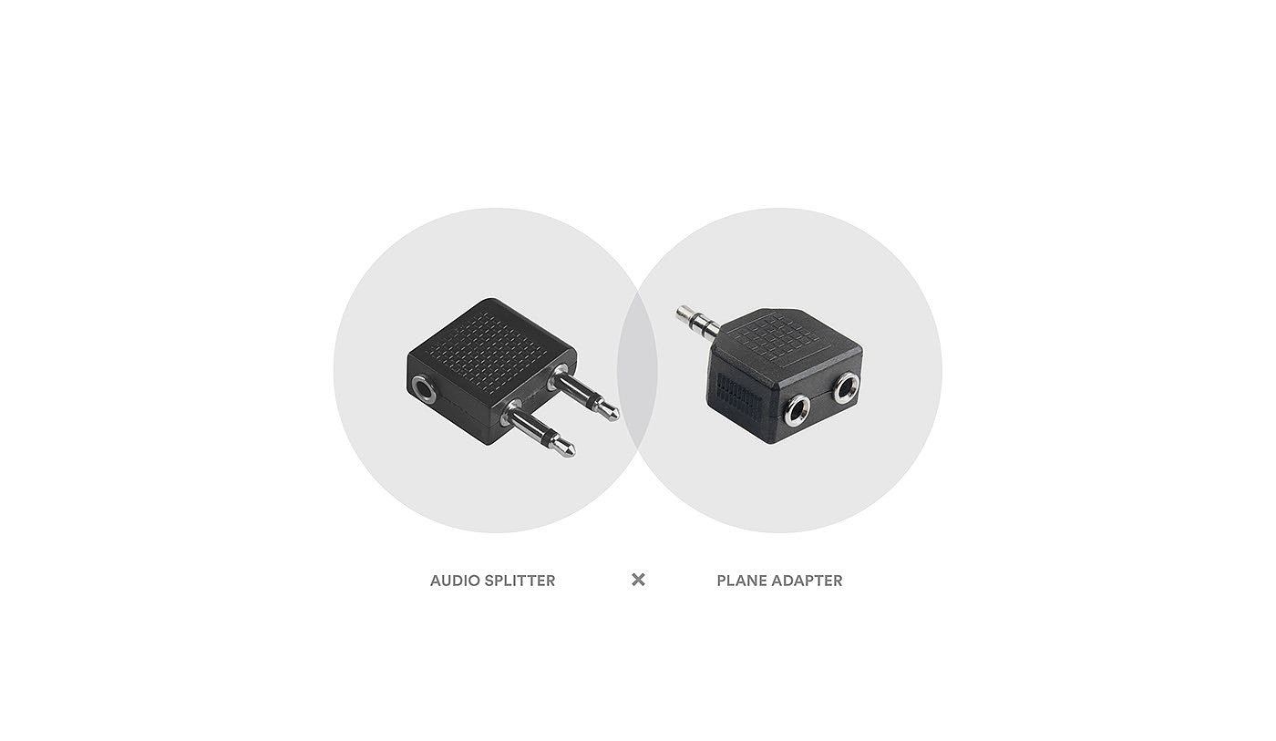 product design，Digital，Bracelet，Duo — Audio Adapter，