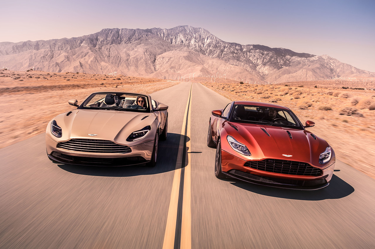 Sports car，open car，Aston Martin DB11，