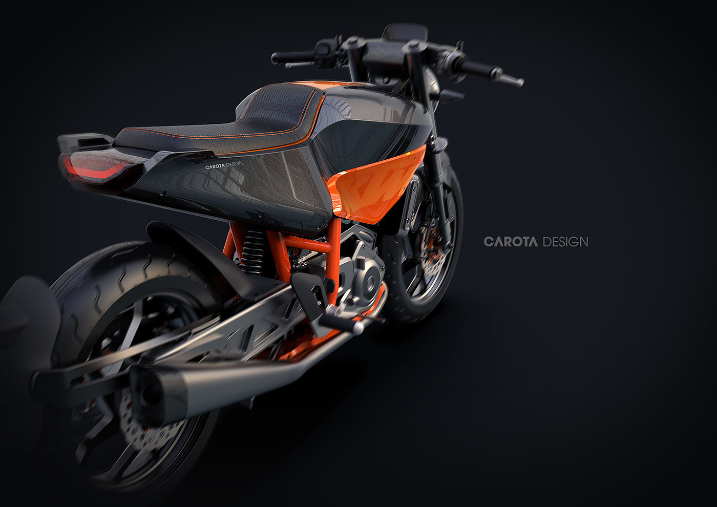 motorcycle，Hand drawn，Motorcycle K22，