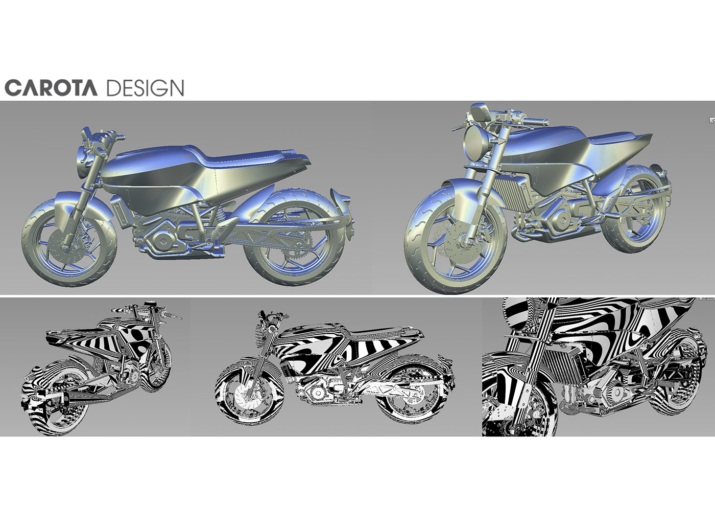 motorcycle，Hand drawn，Motorcycle K22，
