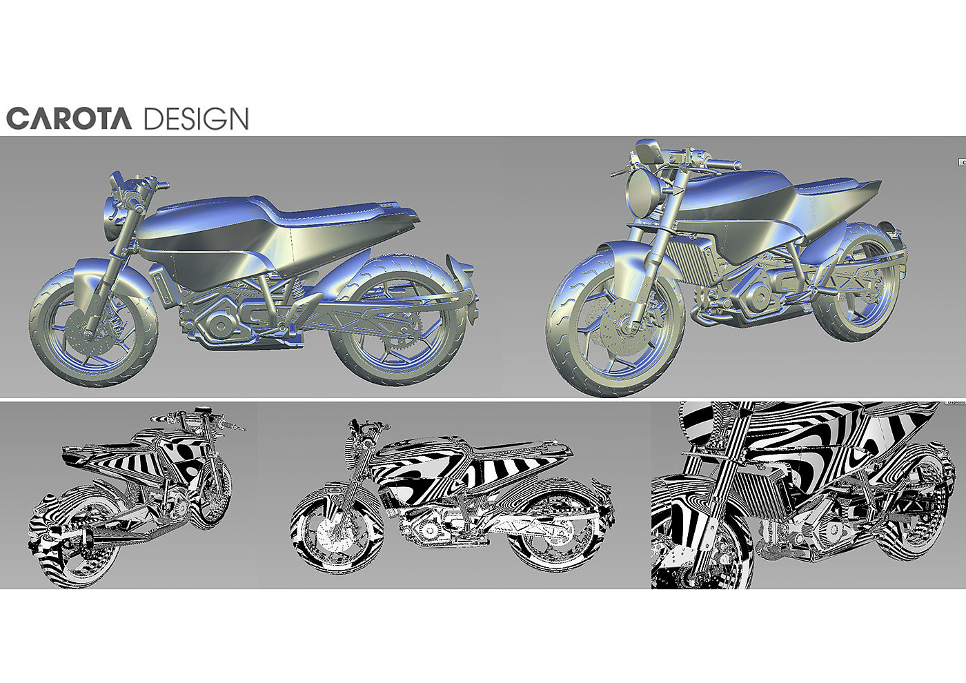 摩托车，手绘，Motorcycle K22，