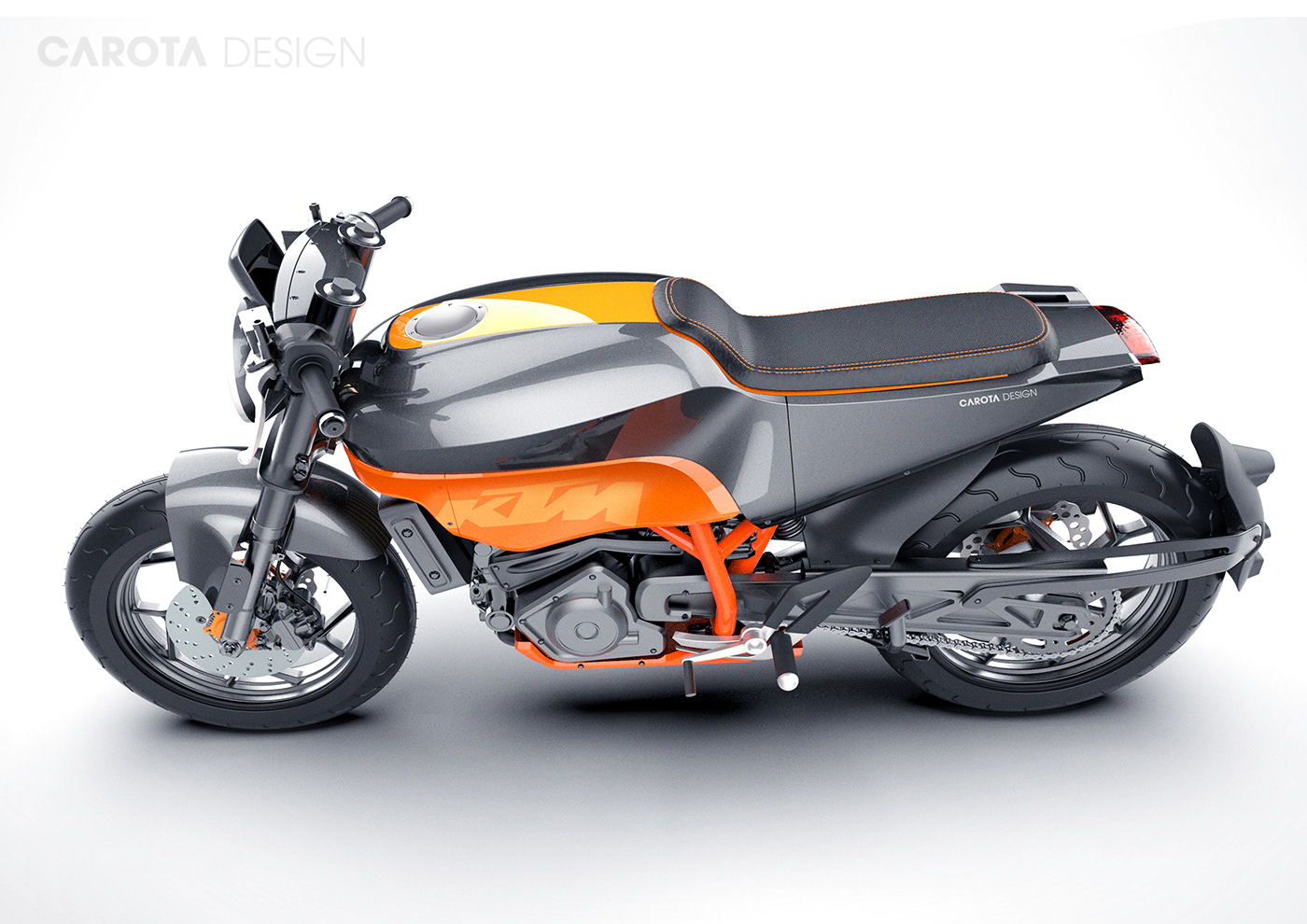 motorcycle，Hand drawn，Motorcycle K22，