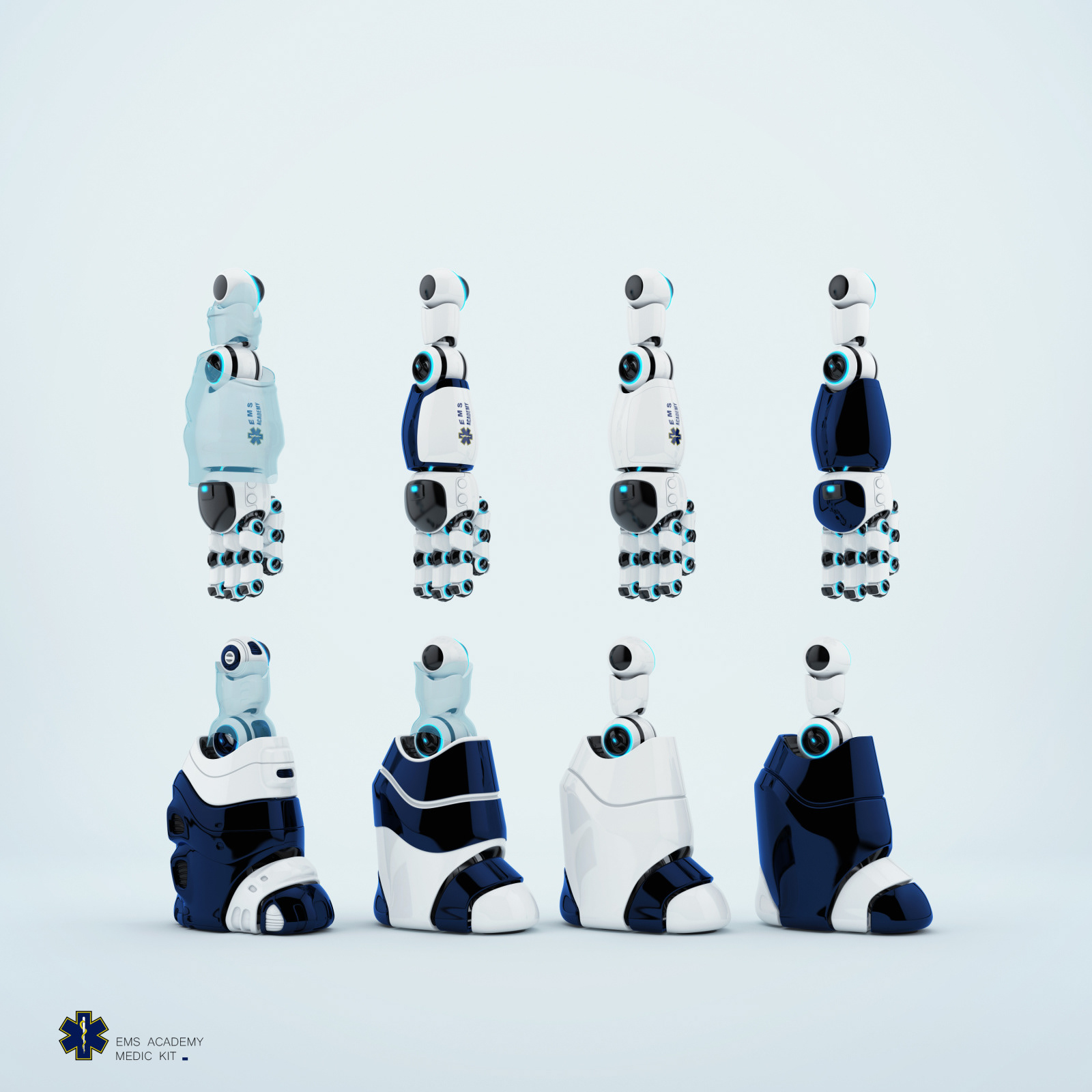 doctor，originality，Design，robot，