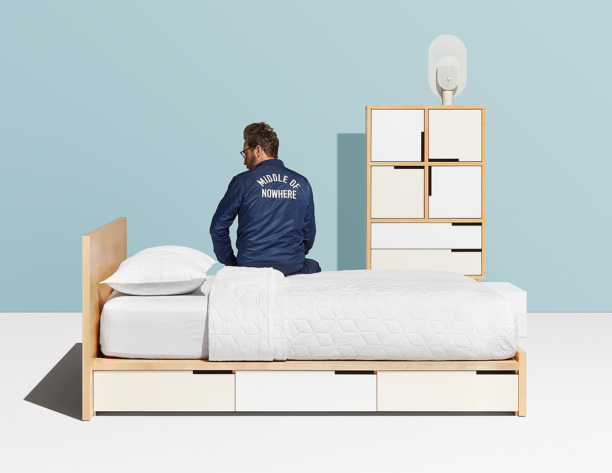 white，furniture design ，Modu-licious，