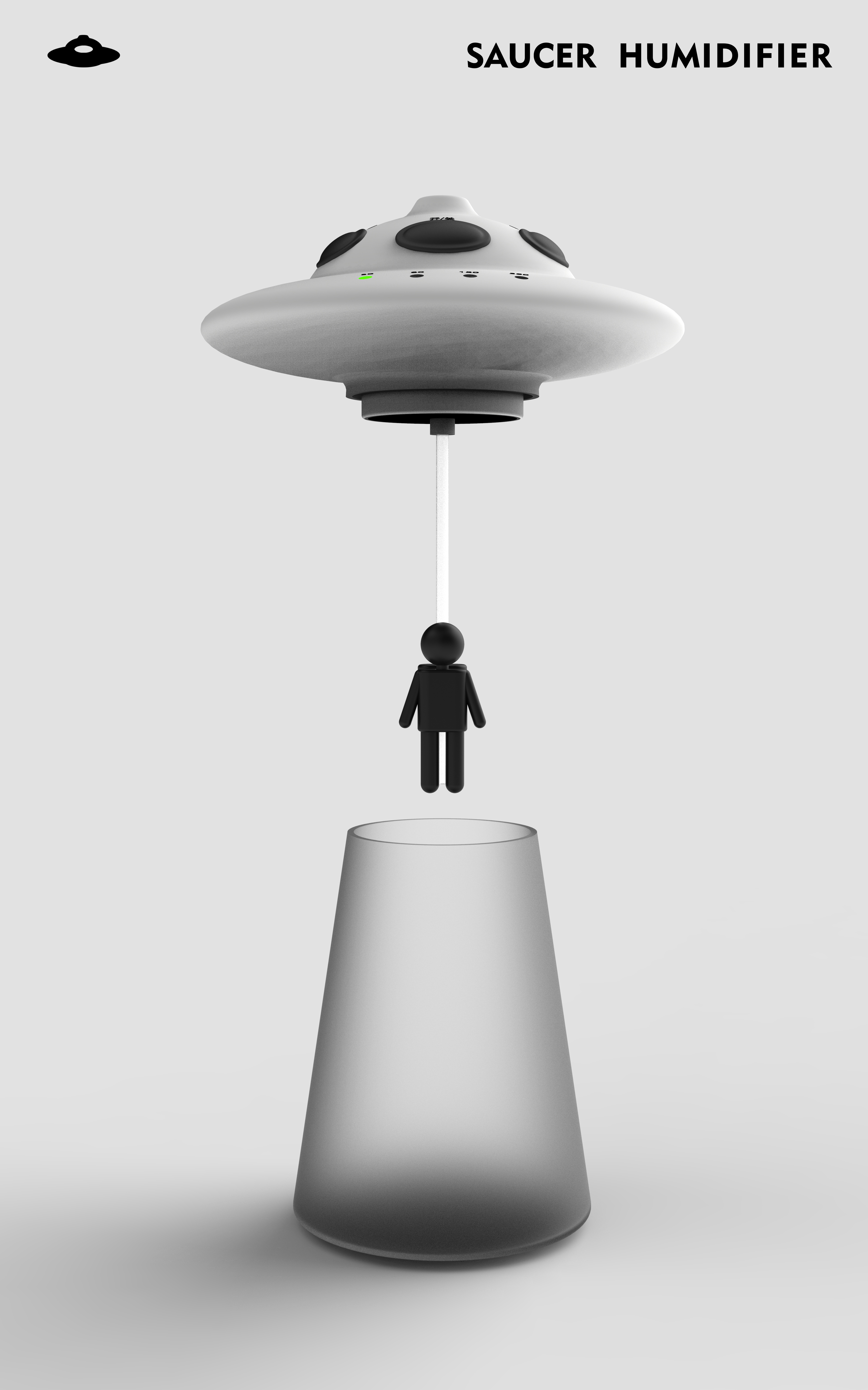 Humidifier，Aromatherapy machine，ufo，Flying saucer，