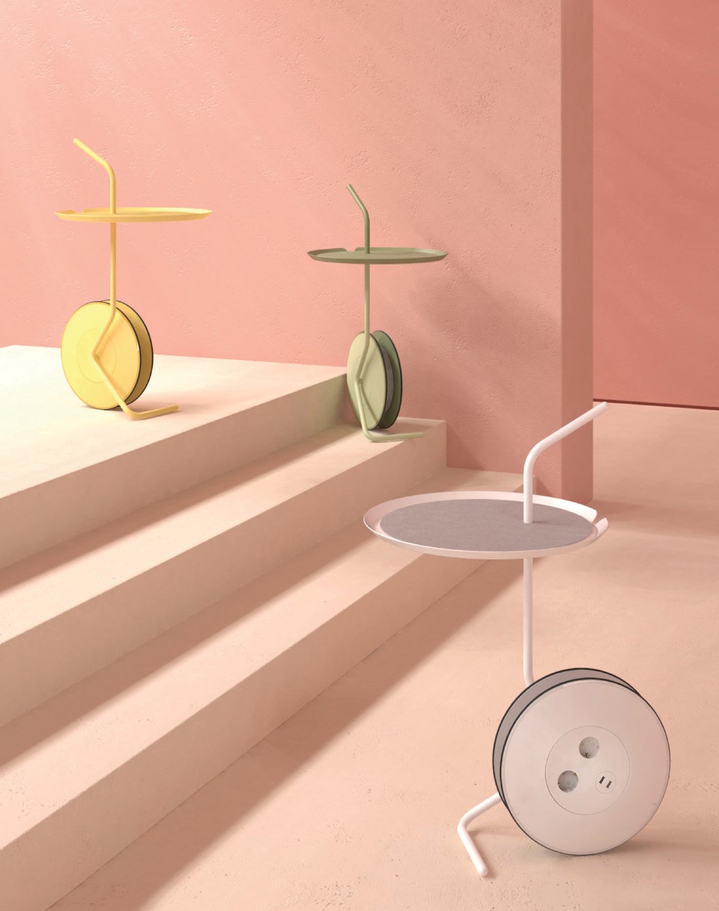 usb，Socket，Table，Rotatable，Red dot design concept award，