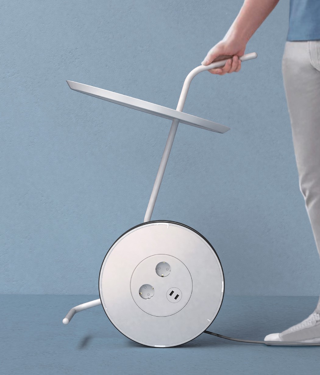 usb，Socket，Table，Rotatable，Red dot design concept award，