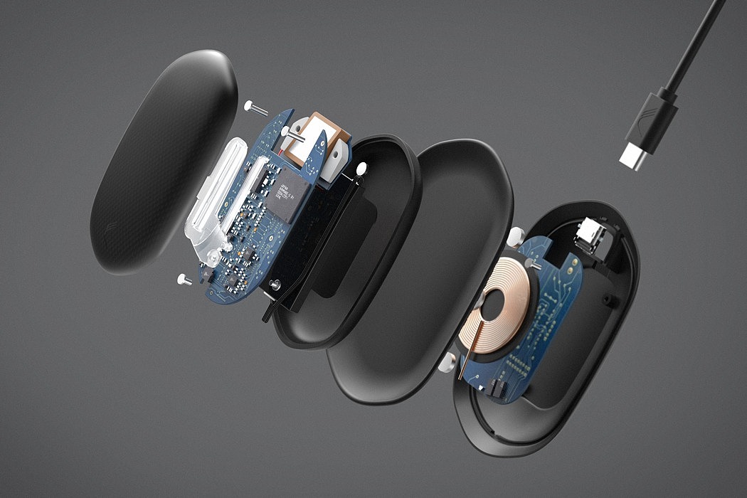 Pebble shaped intelligent pod，